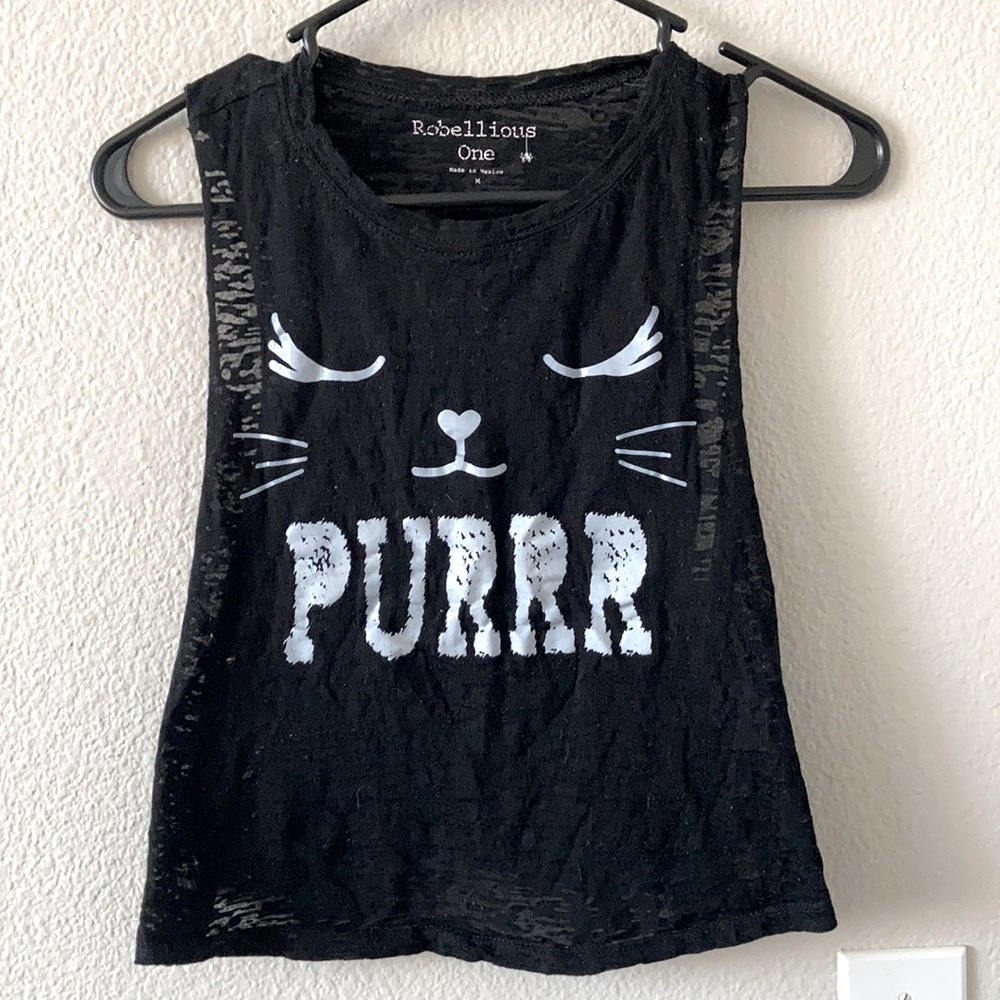 PURRR CROP TOP
